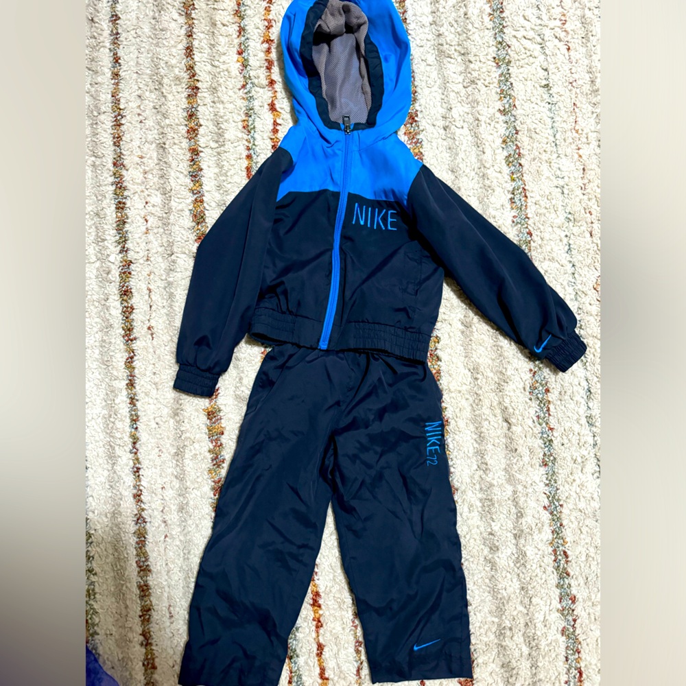 Retro NIKE windbreaker two piece set 2T